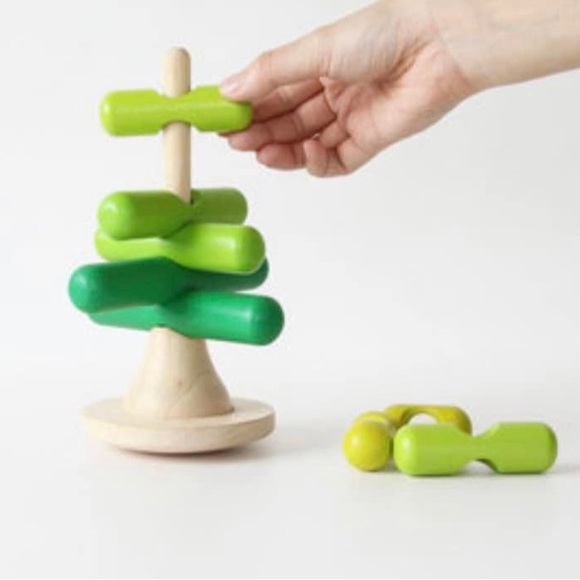 Other - Plan Toys Wooden Tree Stacker